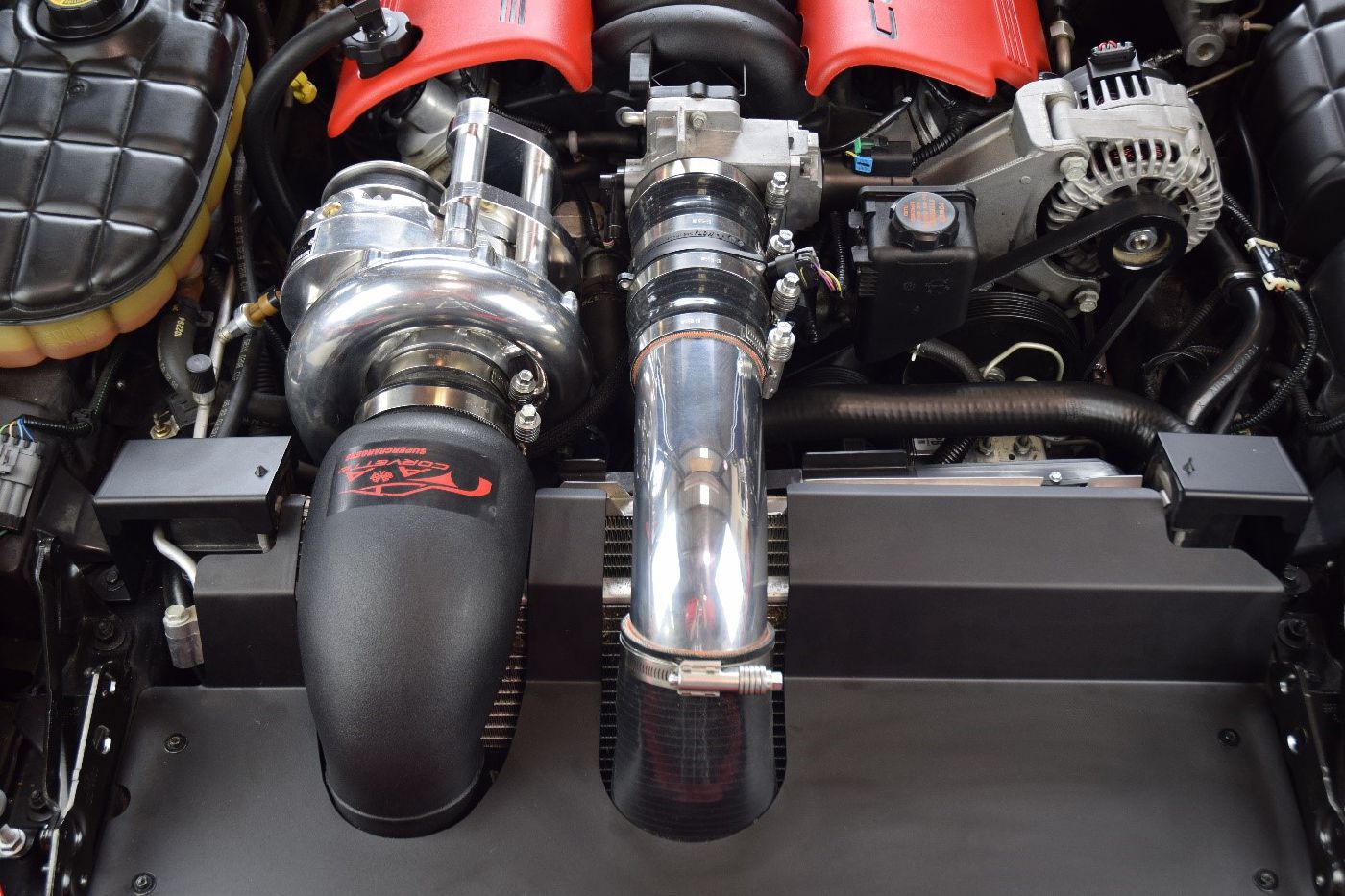 A&A Superchargers C5 Radiator Hold Down Brackets A&A Superchargers C5 Radiator Hold Down Brackets